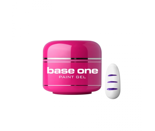 Gel UV color Base One, 5 g, Paint Gel, dark violet 05