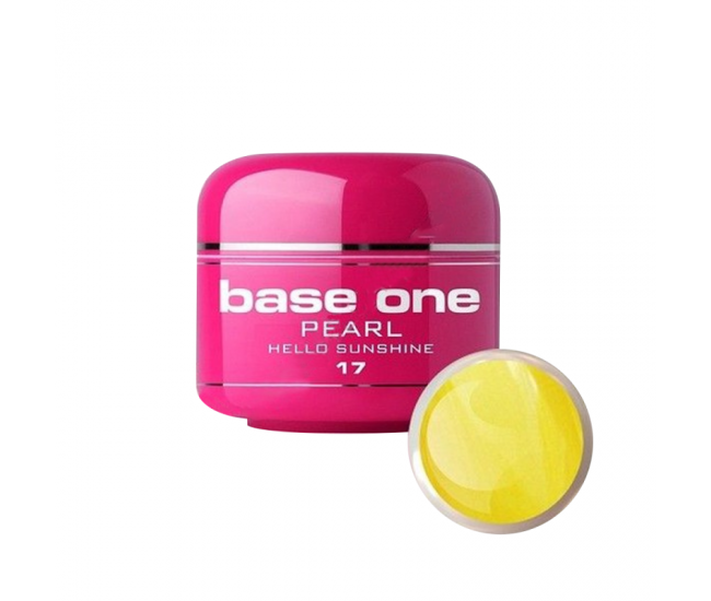 Gel UV color Base One, 5 g, Pearl, hello Sunshine 17