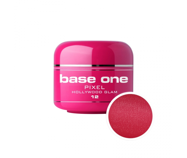 Gel UV color Base One, 5 g, Pixel, hollywood glam 12