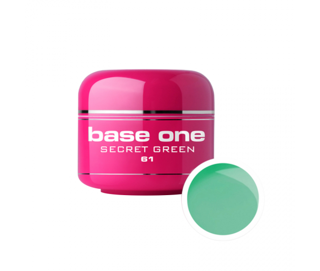 Gel UV color Base One, 5 g, secret green 61