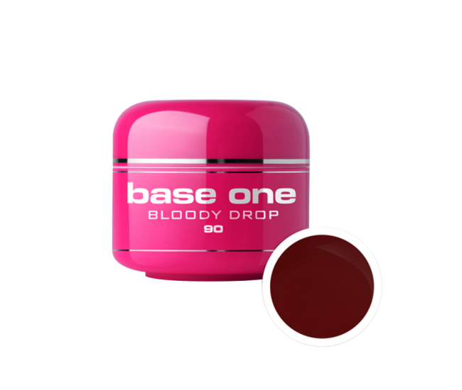 Gel UV color Base One, bloody drop 90, 5 g