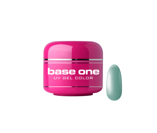 Gel UV color Base One, Metallic, turquoise 06, 5 g