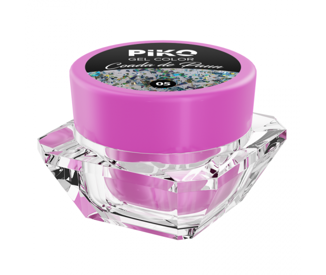 Gel UV color Piko, Coada de paun, 5g, 05