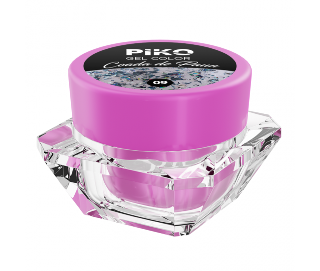 Gel UV color Piko, Coada de paun, 5g, 09