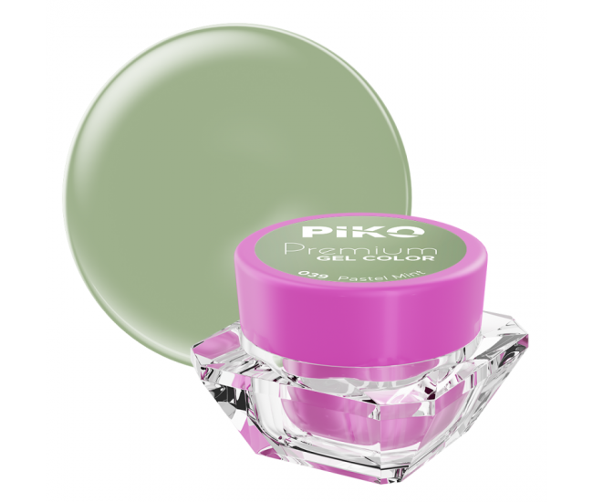 Gel UV color Piko, Premium, 039 Pastel Mint, 5 g