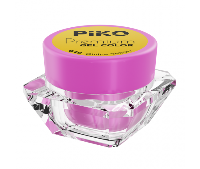 Gel UV color Piko, Premium, 048 Divine Yellow, 5 g