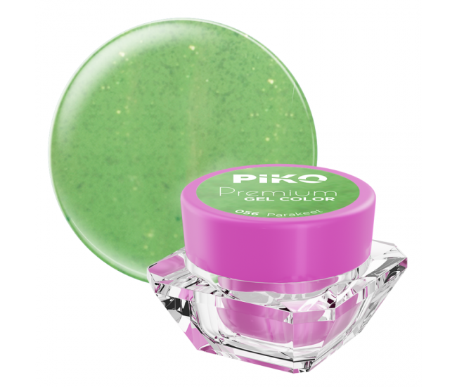 Gel UV color Piko, Premium, 056 Parakeet, 5 g
