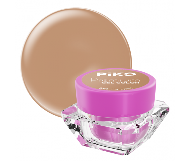 Gel UV color Piko, Premium, 061 Caramel, 5 g