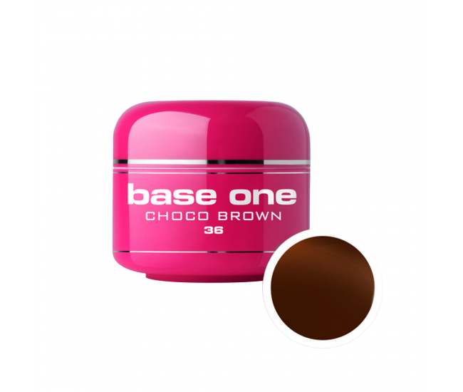 Gel UV color Base One, 5 g, choco brown 36