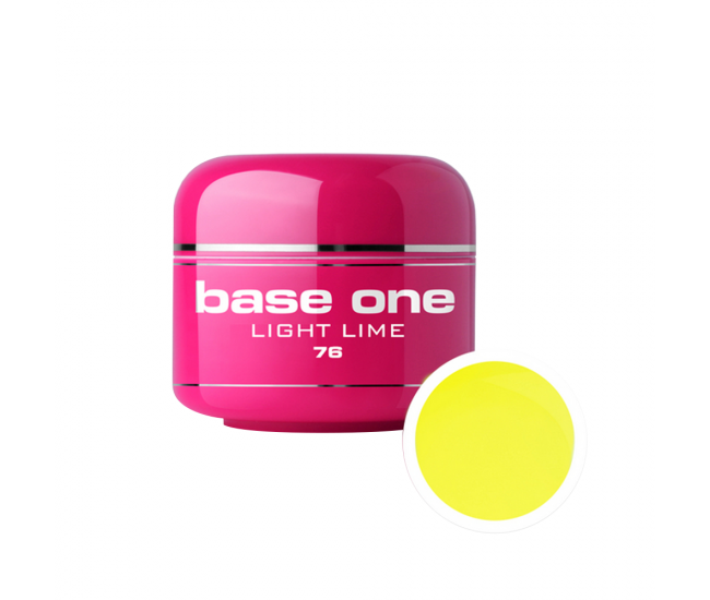Gel UV color Base One, 5 g, light lime 76