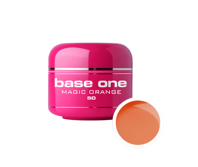 Gel UV color Base One, 5 g, magic orange 50