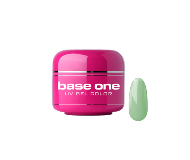 Gel UV color Base One, 5 g, Pastel, dark mint 05