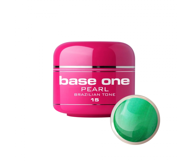 Gel UV color Base One, 5 g, Pearl, brazilian tone 15
