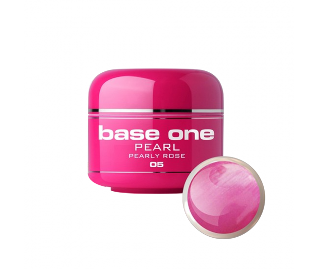 Gel UV color Base One, 5 g, Pearl, pearly rose 05