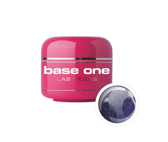Gel UV color Base One, Las Vegas, binion`s purple 12, 5 g