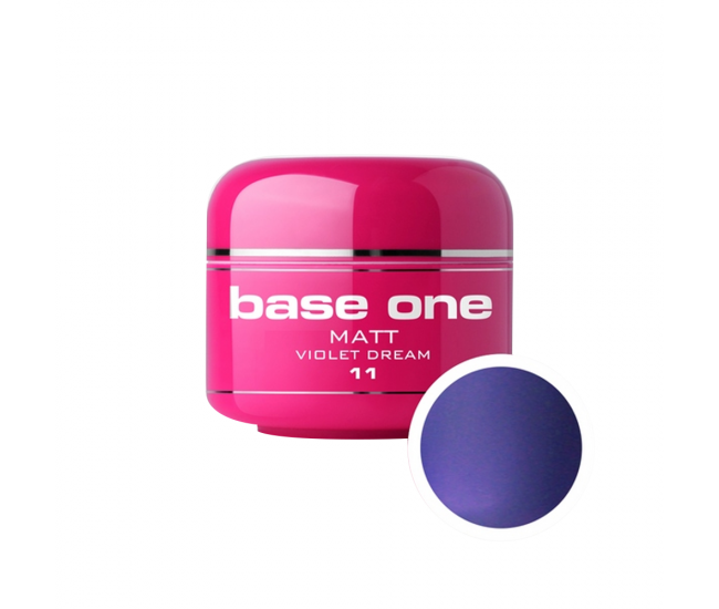 Gel UV color Base One, Matt, violet dream 11, 5 g