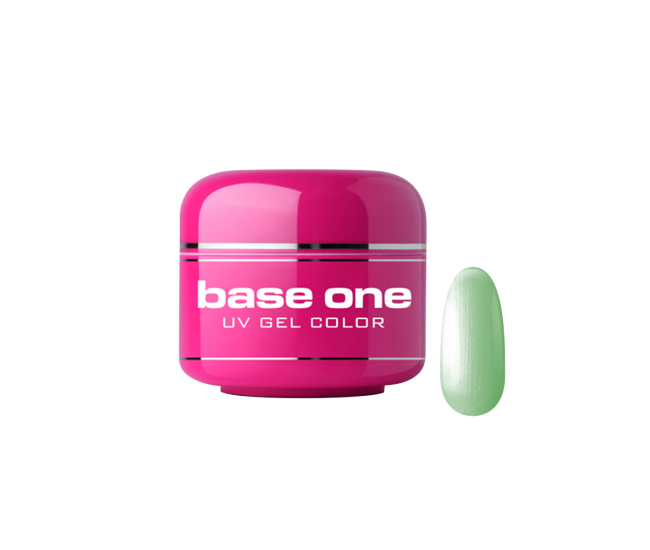 Gel UV color Base One, Metallic, green jungle 20, 5 g