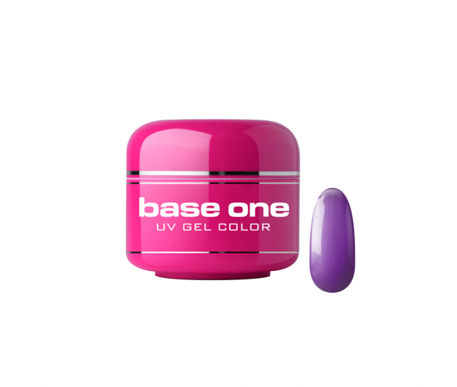 Gel UV color Base One, Metallic, purple star 45, 5 g