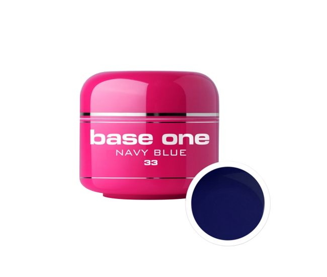 Gel UV color Base One, navy blue 33, 5 g