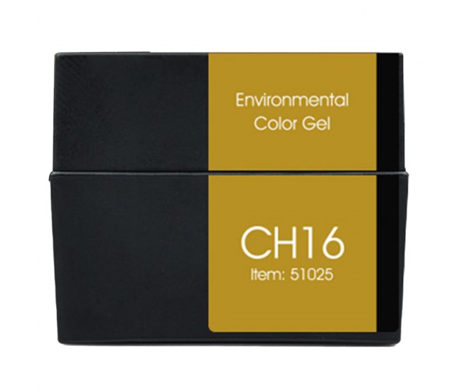 Gel color Canni Mud, galben mustar, 5 ml, CH16
