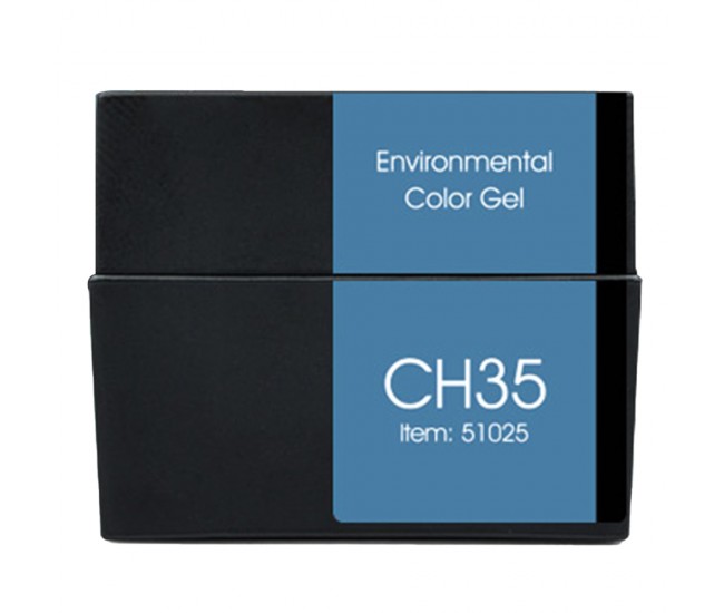 Gel color Canni Mud, albastru zircon, 5 ml, CH35