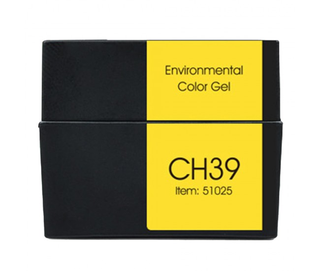 Gel color Canni Mud, galben, 5 ml, CH39