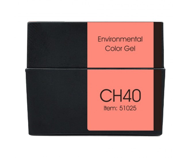 Gel color Canni Mud, coral, 5 ml, CH40