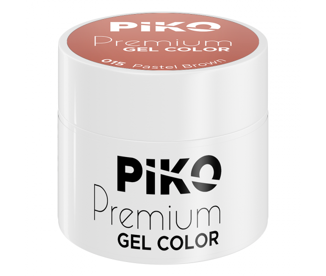 Gel UV color Piko, Premium, 5 g, 015 Pastel Brown