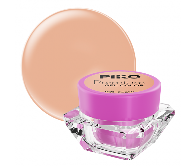 Gel UV color Piko, Premium, 021 Peach, 5 g