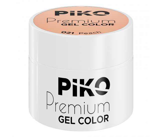 Gel UV color Piko, Premium, 5 g, 021 Peach