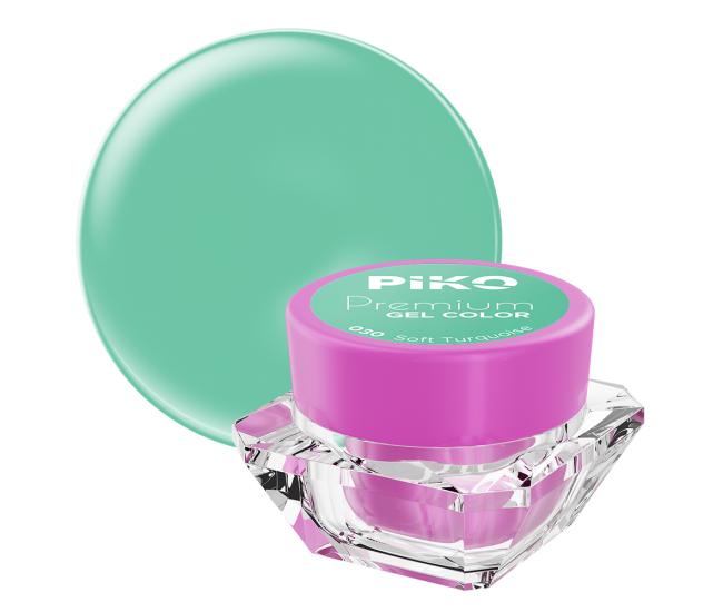 Gel UV color Piko, Premium, 030 Soft Turquoise, 5 g