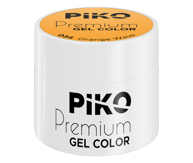 Gel UV color Piko, Premium, 5 g, 034 Orange Wave