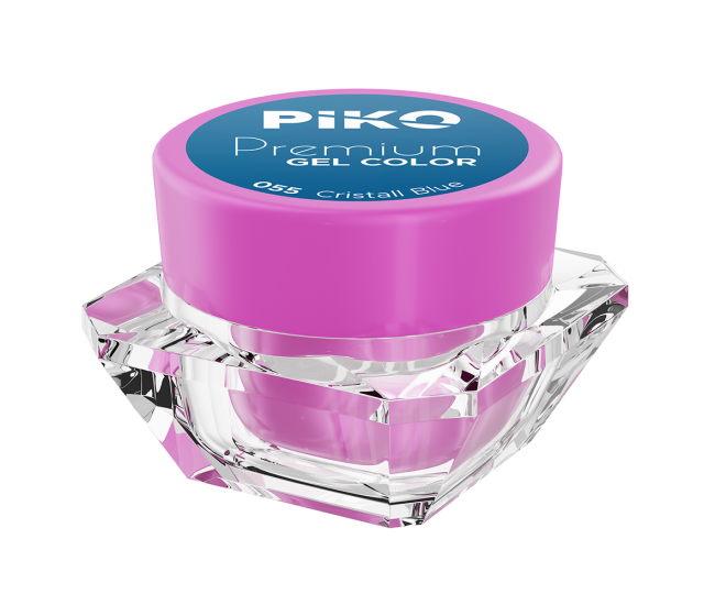 Gel UV color Piko, Premium, 055 Cristall Blue, 5 g