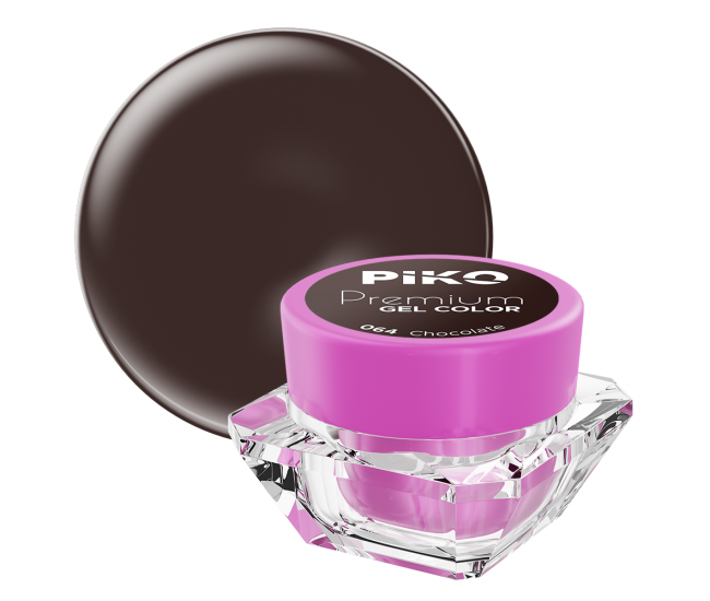Gel UV color Piko, Premium, 064 Chocolate, 5 g