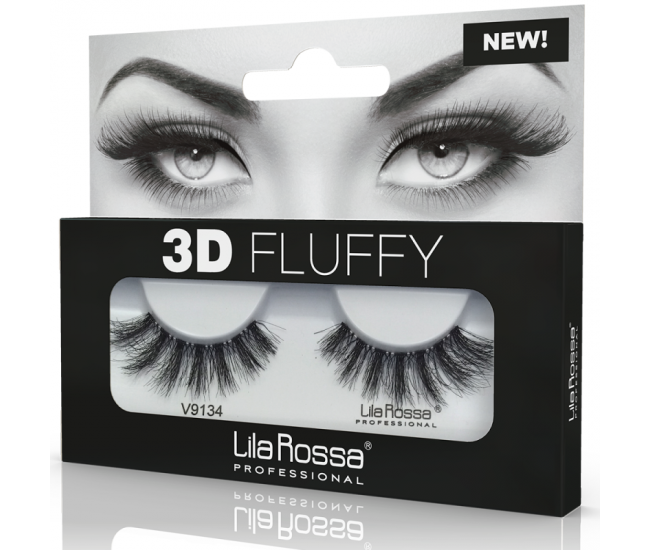 Lila Rossa gene false banda 3D Fluffy V9134