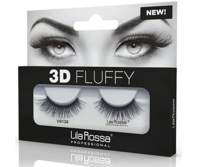 Lila Rossa gene false banda 3D Fluffy V9138