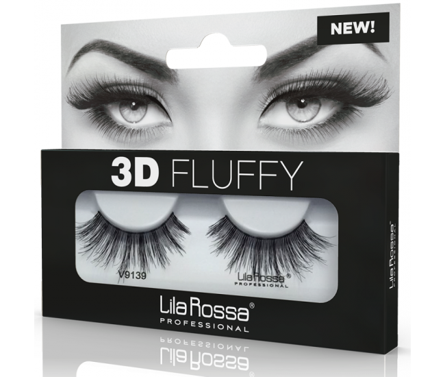 Lila Rossa gene false banda 3D Fluffy V9139