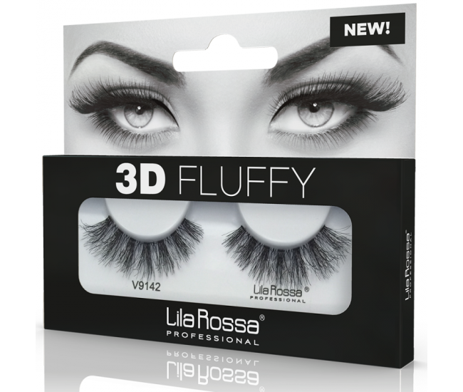Lila Rossa gene false banda 3D Fluffy V9142