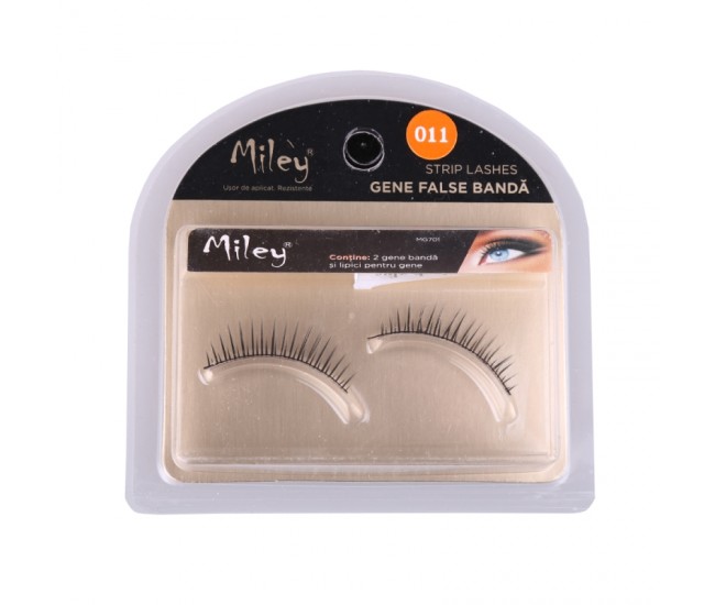 Gene false banda, Miley, 11 + lipici pentru gene