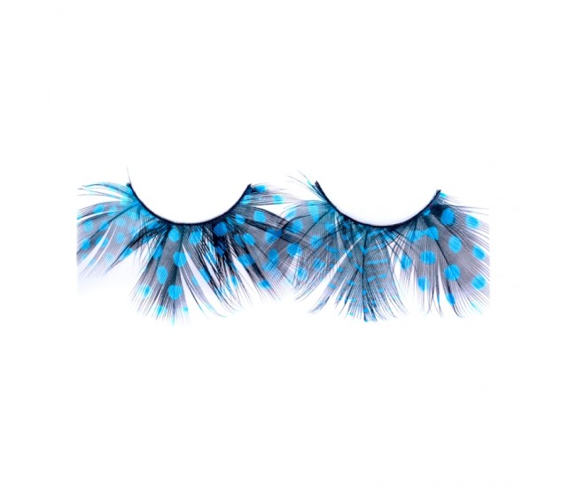 Gene false Lila Rossa fantasy, blue dots, nr. 21