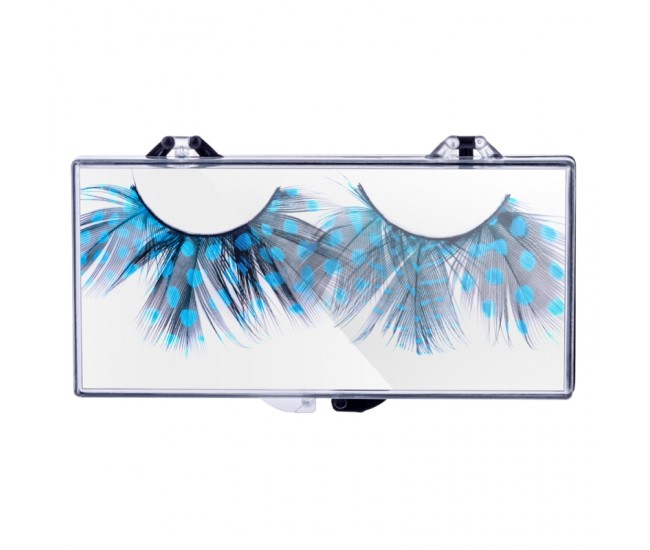 Gene false Lila Rossa fantasy, blue dots, nr. 21