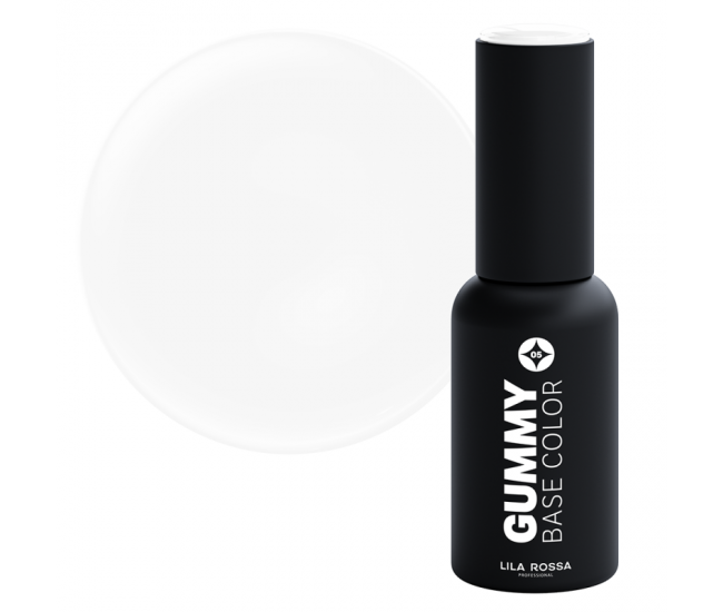 Gummy Base Color, Clear, Lila Rossa, 7 ml