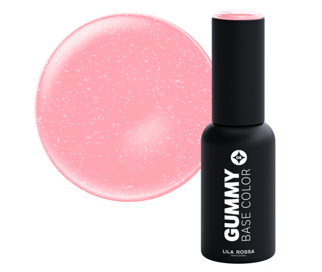 Gummy Base Color, Fairy Puff, Lila Rossa, 7 ml