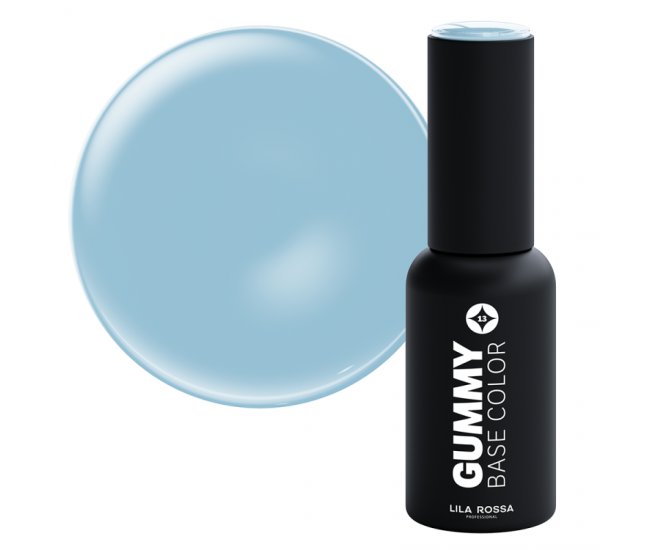 Gummy Base Color, Ice Blue, Lila Rossa, 7 ml
