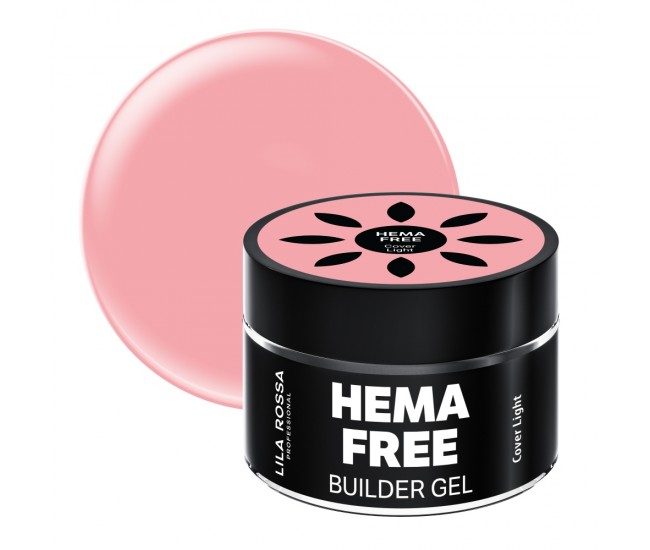 Hema Free gel de constructie unghii Lila Rossa Cover Dark 15 g