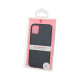 Husa de protectie Loomax pentru iPhone 11 Pro Max, anti-soc, din piele ecologica, subtire, gri carbon