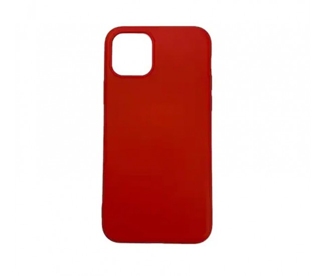 Husa de protectie Loomax, pentru iPhone 11 Pro, silicon subtire, rosie