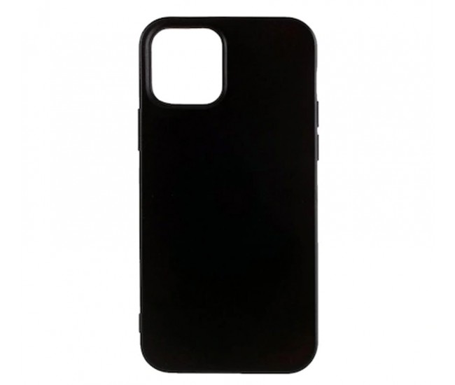 Husa de protectie Loomax, iPhone 13, silicon subtire, neagra