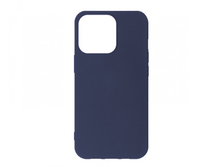 Husa de protectie Loomax, iPhone 13 Pro, silicon subtire, albastra