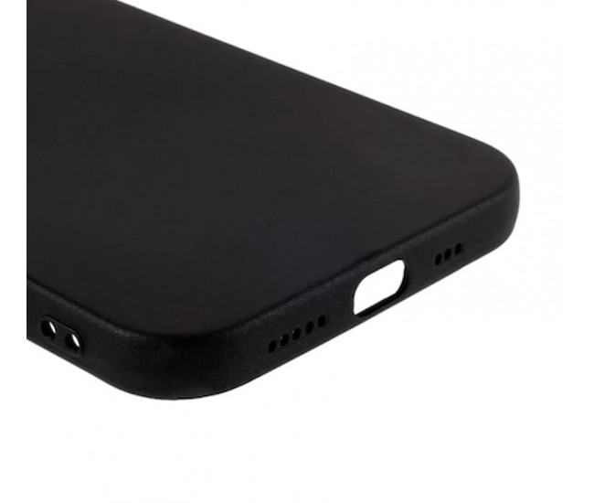 Husa de protectie Loomax, iPhone 13 Pro Max, silicon subtire, neagra
